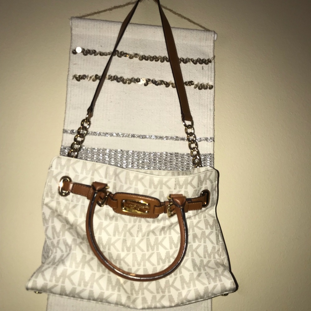 White Michael Kors Purse